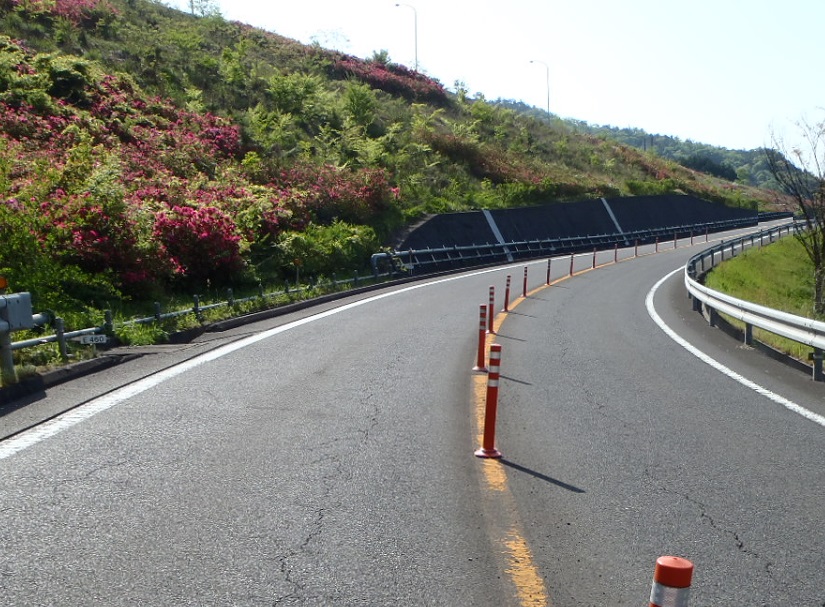 京都縦貫自動車道舗装修繕