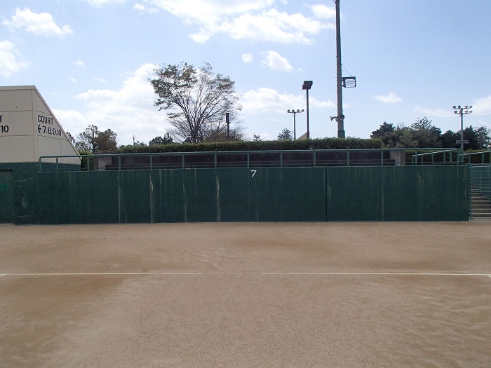 三段池公園テニスコート改修工事