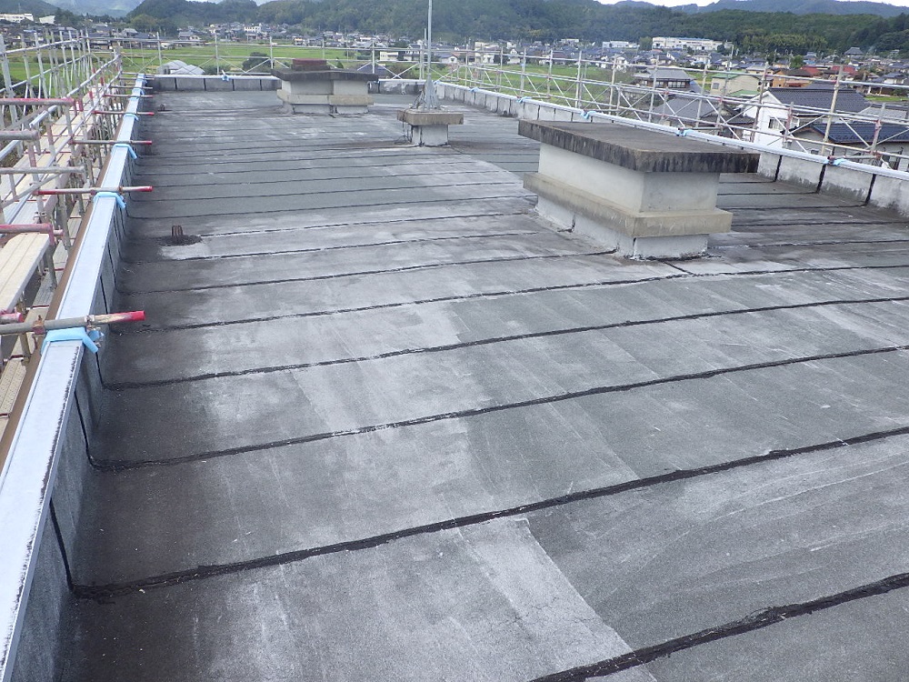 京都府：待機宿舎外壁･屋上防水改修工事